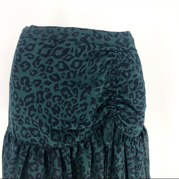 Moon River Leopard-Print Mini Skirt - Picture 8 of 11